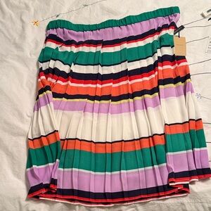 Halogen Multicolor Striped Skirt